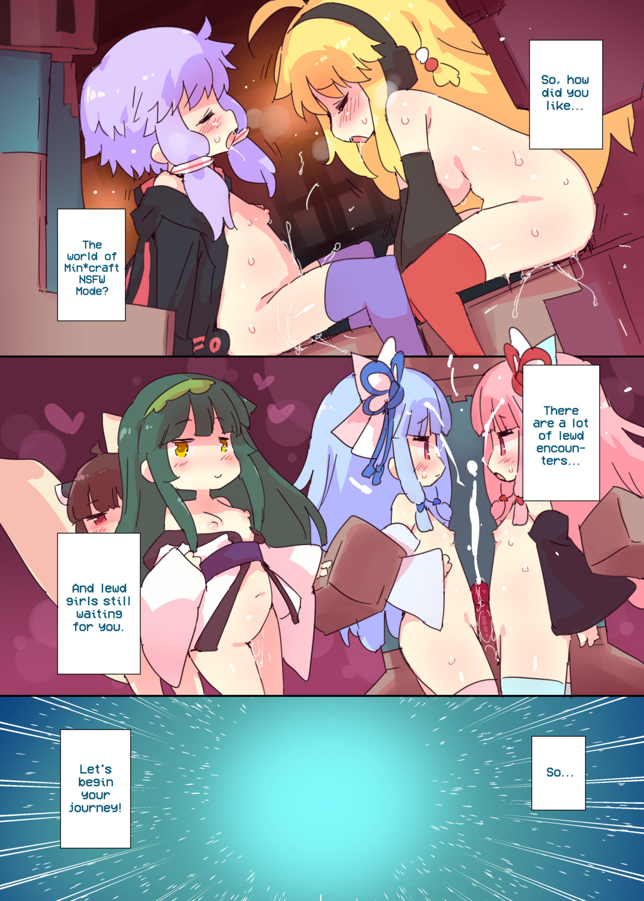 Hentai Manga Comic-M*necraft: NSFW Mode-Read-6